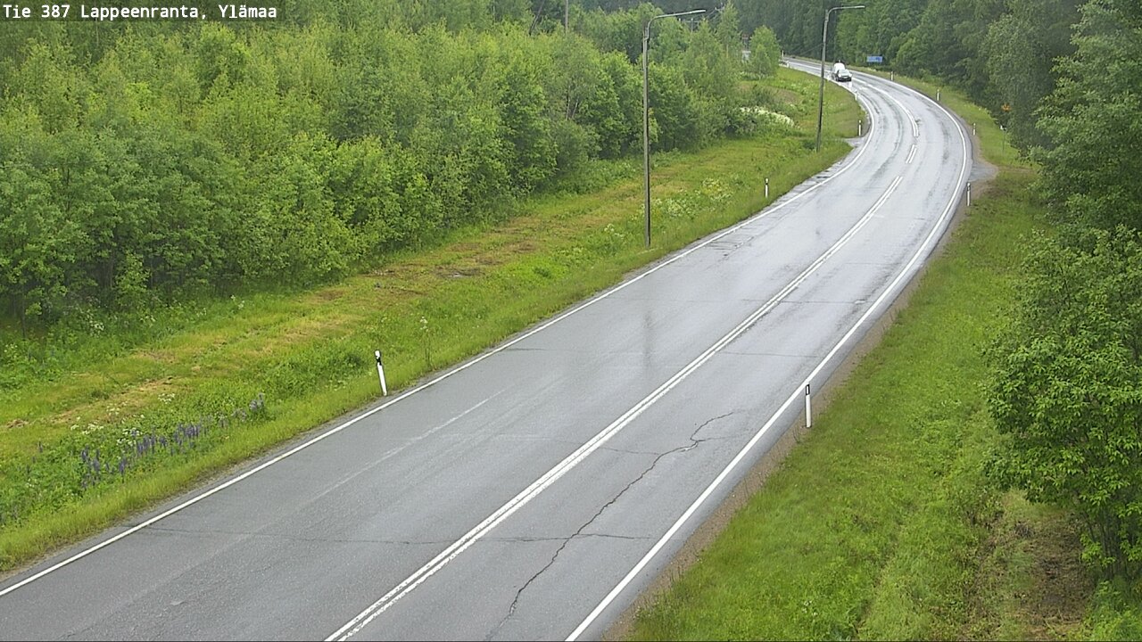 Weather Camera Image Road 387 Lappeenranta, Ylämaa, Lappeenranta, Etelä-Karjala