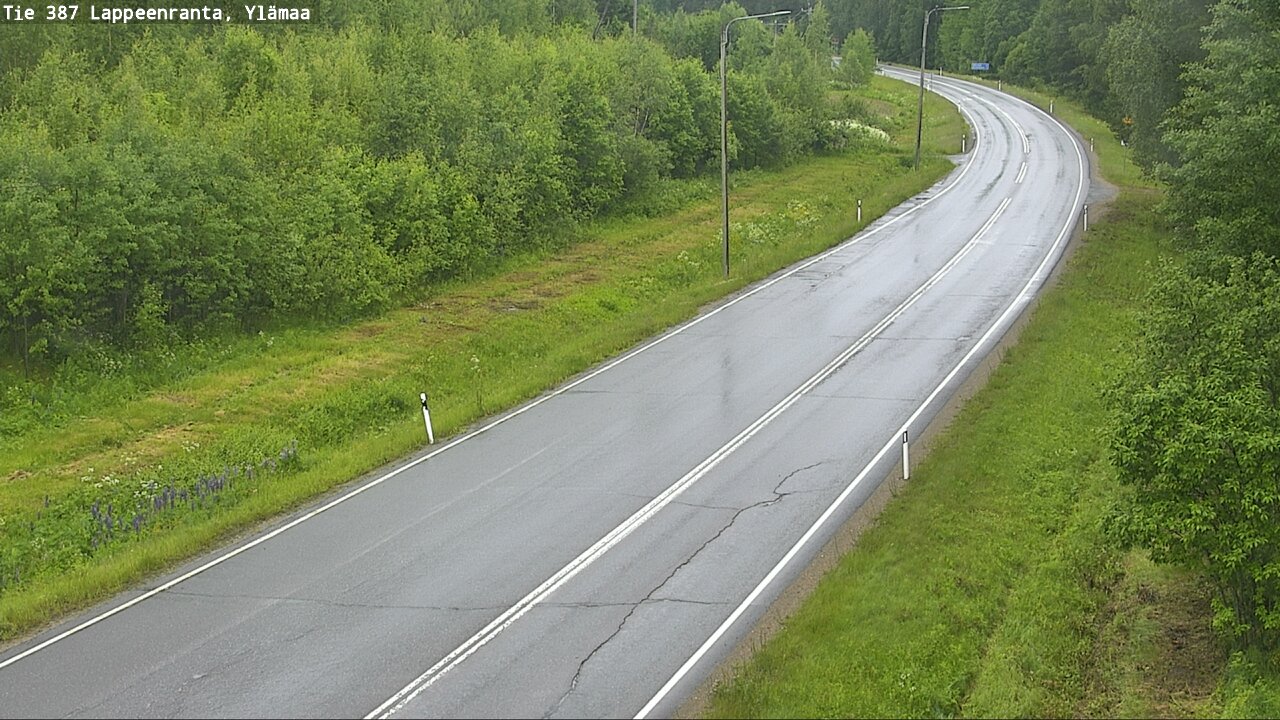 Weather Camera Image Road 387 Lappeenranta, Ylämaa, Lappeenranta, Etelä-Karjala
