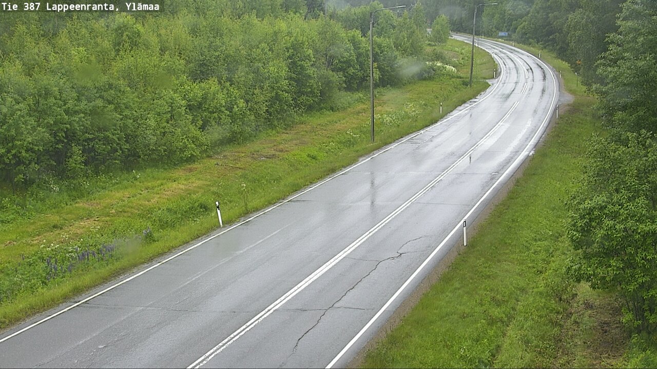 Weather Camera Image Road 387 Lappeenranta, Ylämaa, Lappeenranta, Etelä-Karjala