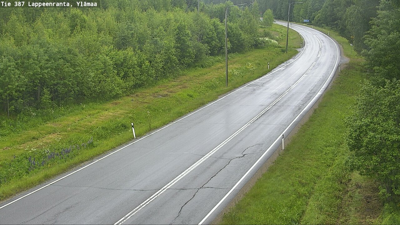 Weather Camera Image Road 387 Lappeenranta, Ylämaa, Lappeenranta, Etelä-Karjala