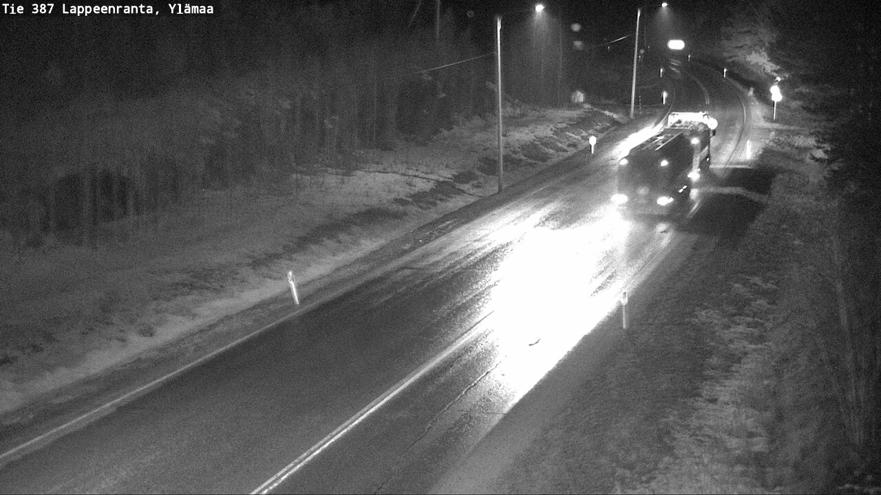 Weather Camera Image Road 387 Lappeenranta, Ylämaa, Lappeenranta, Etelä-Karjala