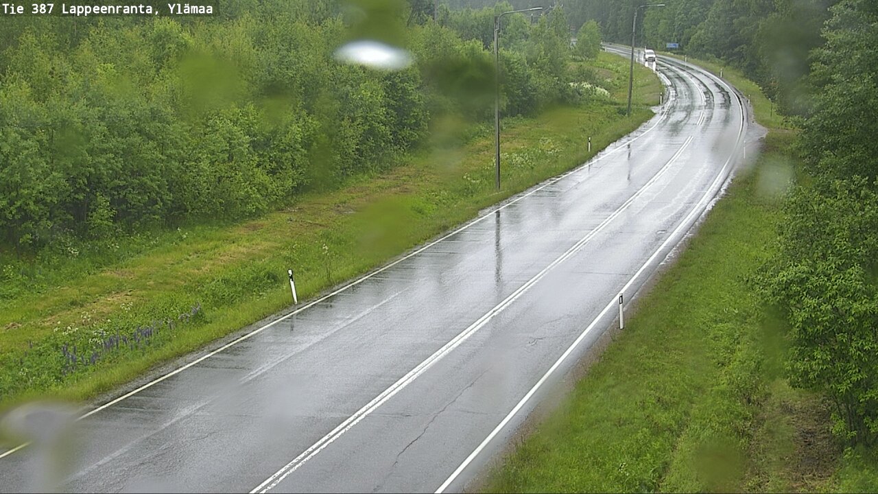 Weather Camera Image Road 387 Lappeenranta, Ylämaa, Lappeenranta, Etelä-Karjala