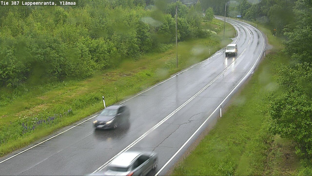 Weather Camera Image Road 387 Lappeenranta, Ylämaa, Lappeenranta, Etelä-Karjala