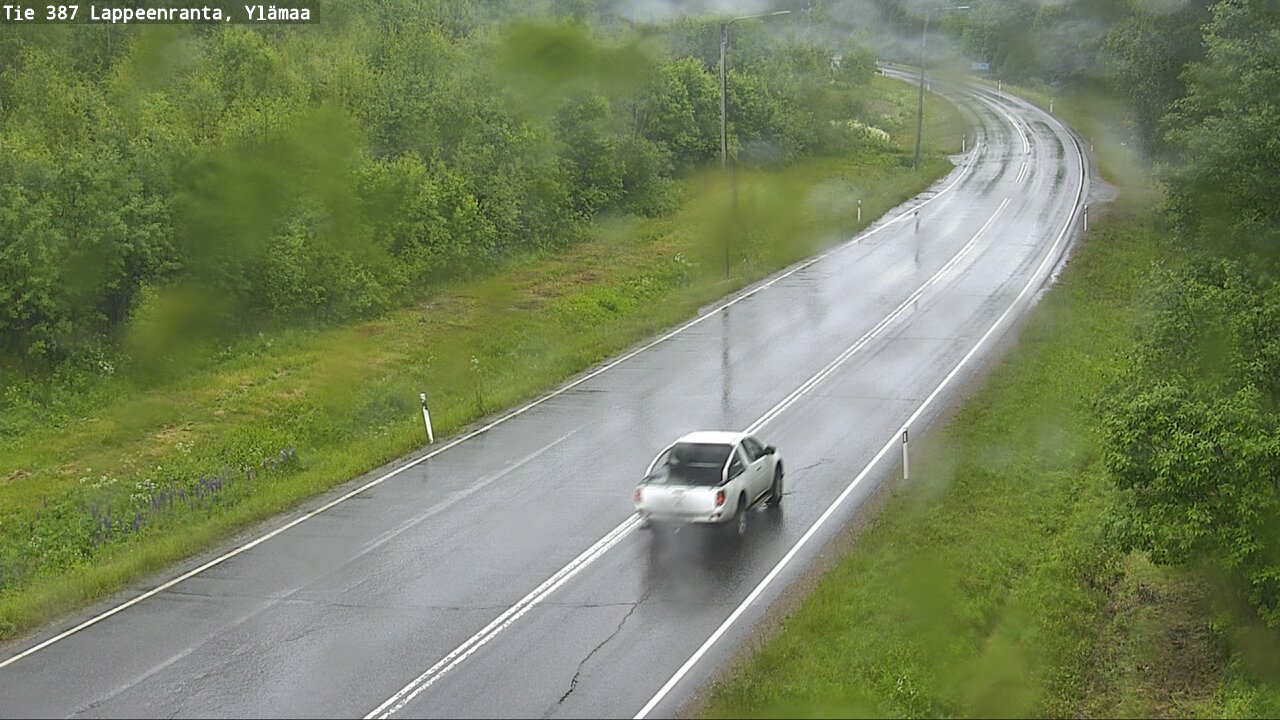 Weather Camera Image Road 387 Lappeenranta, Ylämaa, Lappeenranta, Etelä-Karjala