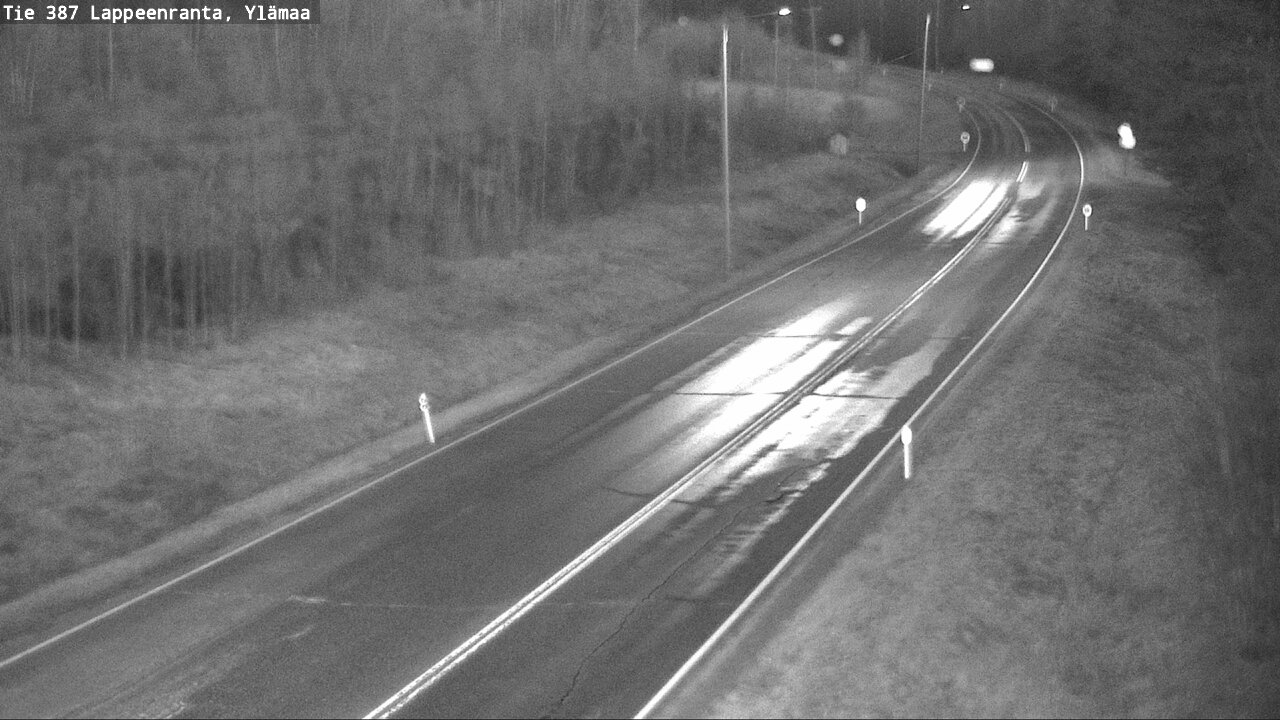 Weather Camera Image Väg 387 Villmarstrand, Ylämaa, Lappeenranta, Etelä-Karjala