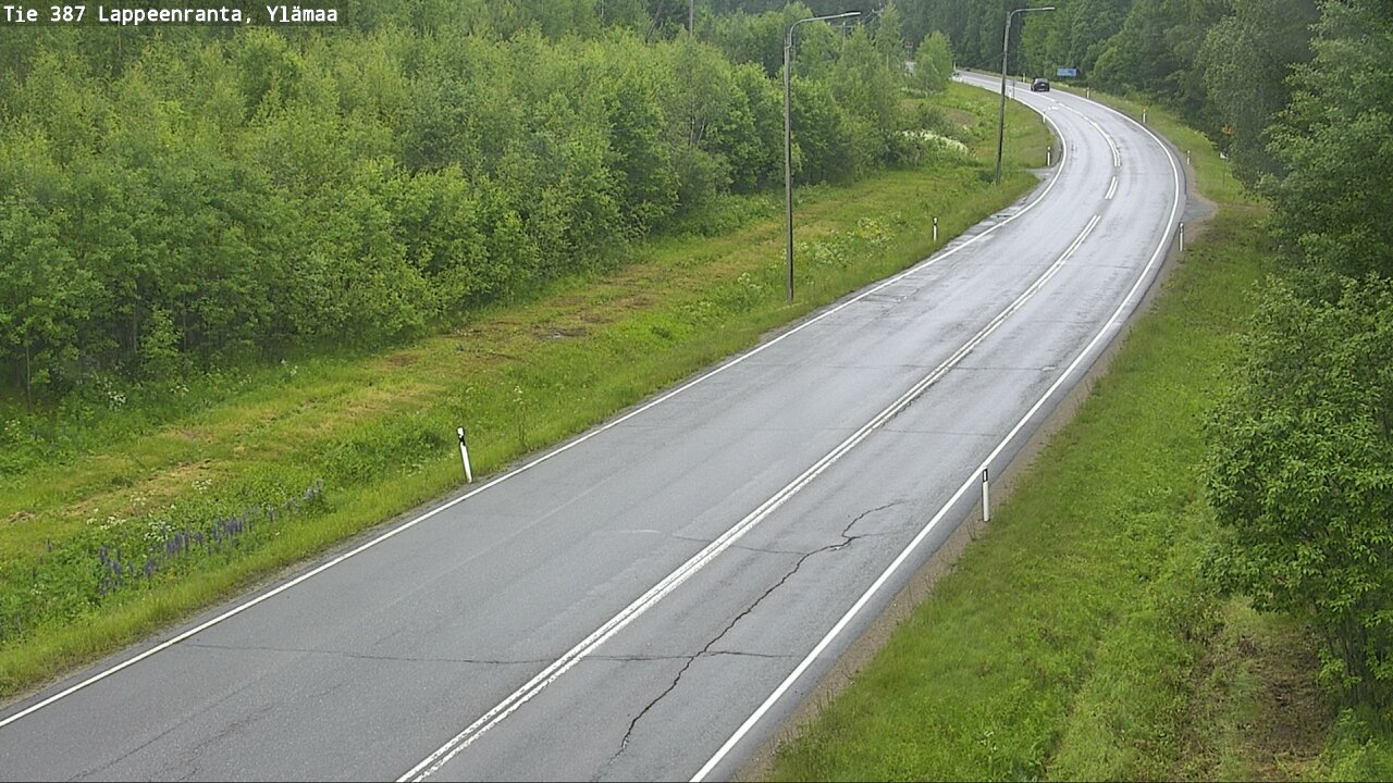 Weather Camera Image Road 387 Lappeenranta, Ylämaa, Lappeenranta, Etelä-Karjala