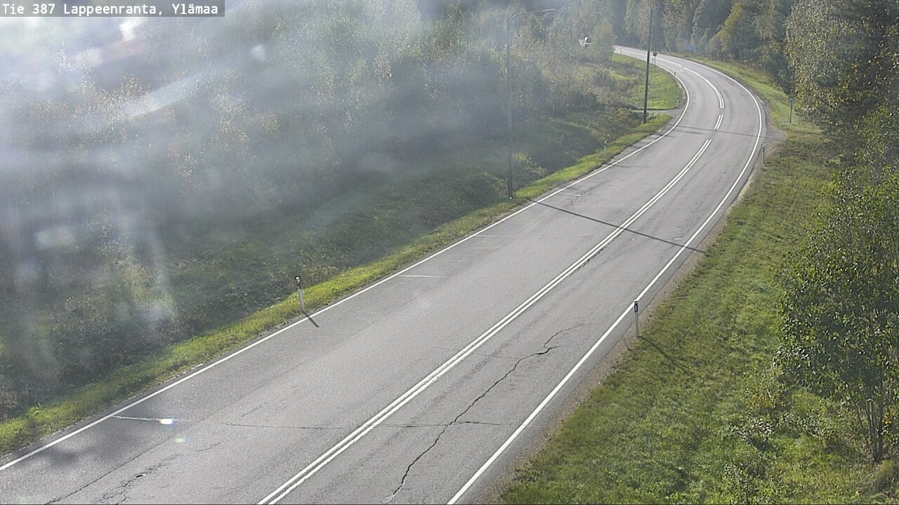 Weather Camera Image Road 387 Lappeenranta, Ylämaa, Lappeenranta, Etelä-Karjala