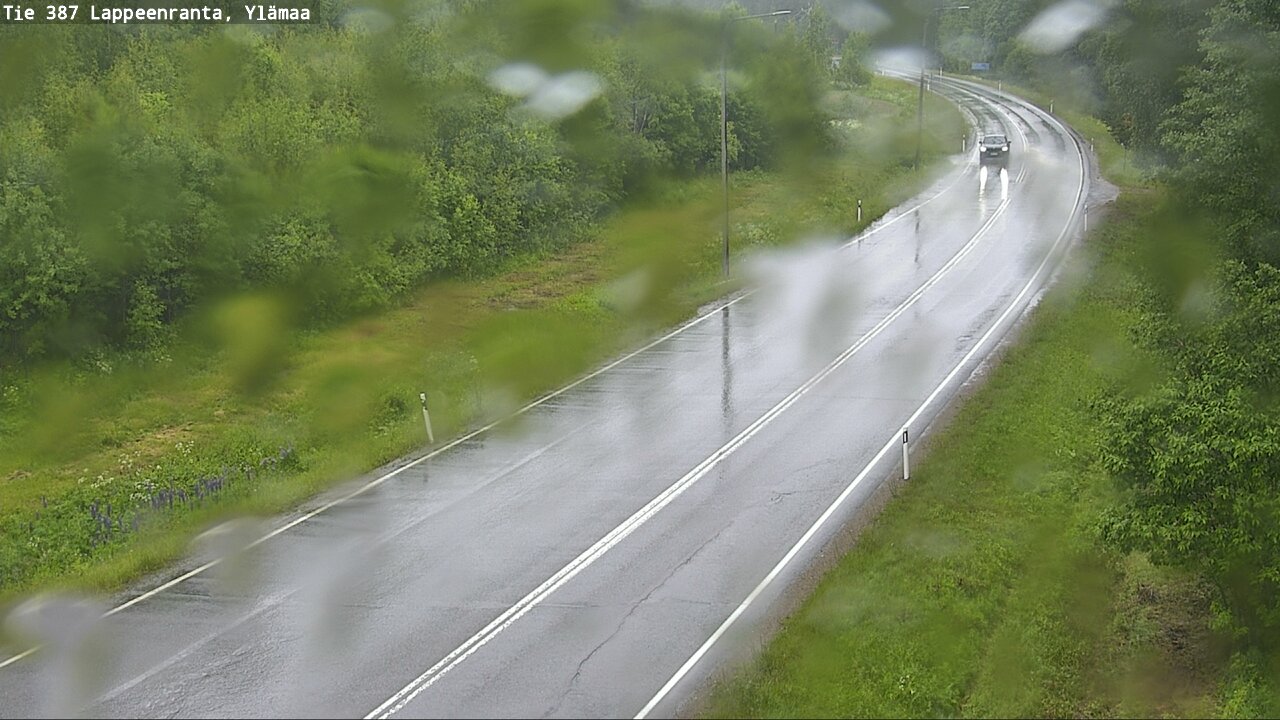 Weather Camera Image Road 387 Lappeenranta, Ylämaa, Lappeenranta, Etelä-Karjala