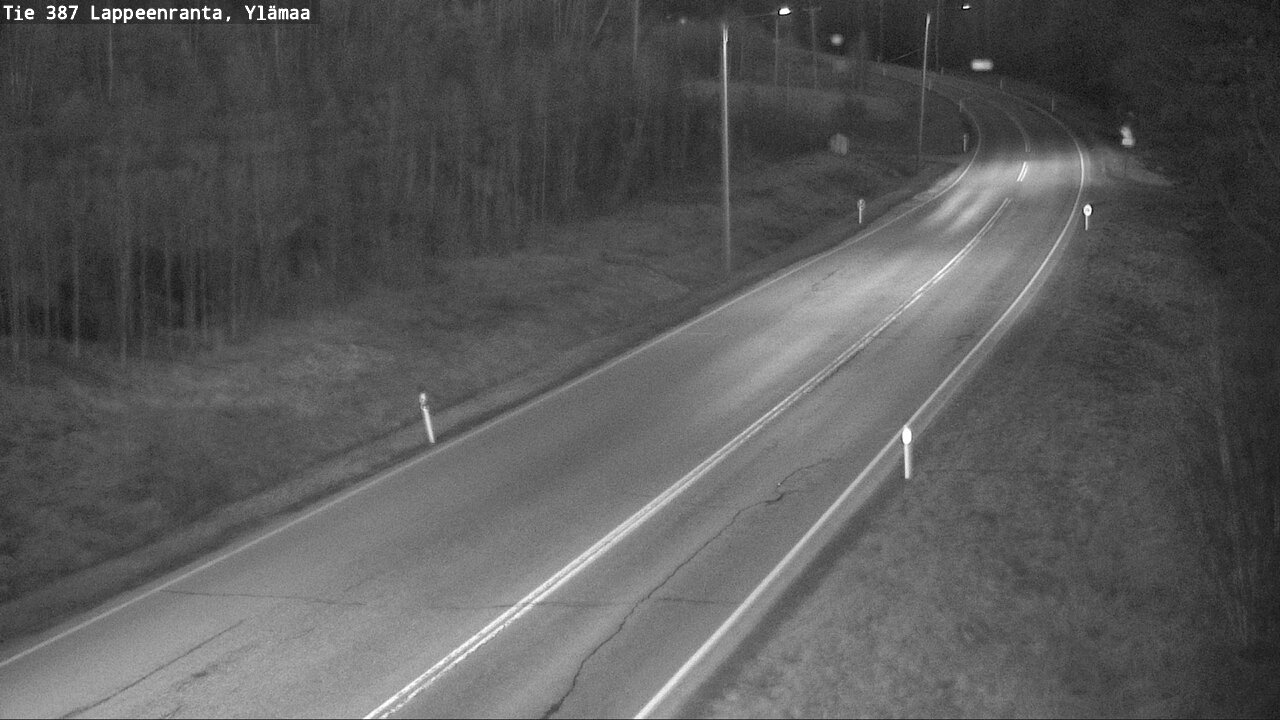 Weather Camera Image Road 387 Lappeenranta, Ylämaa, Lappeenranta, Etelä-Karjala
