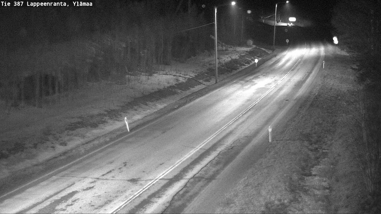 Weather Camera Image Road 387 Lappeenranta, Ylämaa, Lappeenranta, Etelä-Karjala