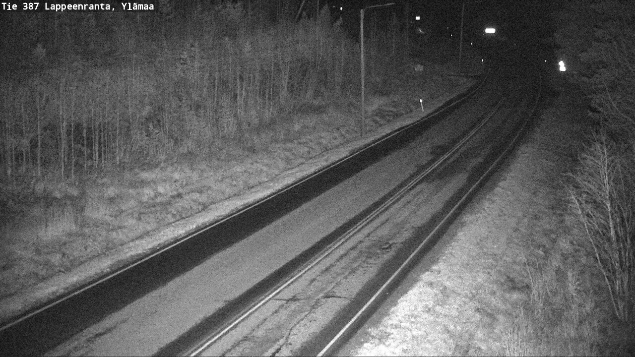 Weather Camera Image Väg 387 Villmarstrand, Ylämaa, Lappeenranta, Etelä-Karjala