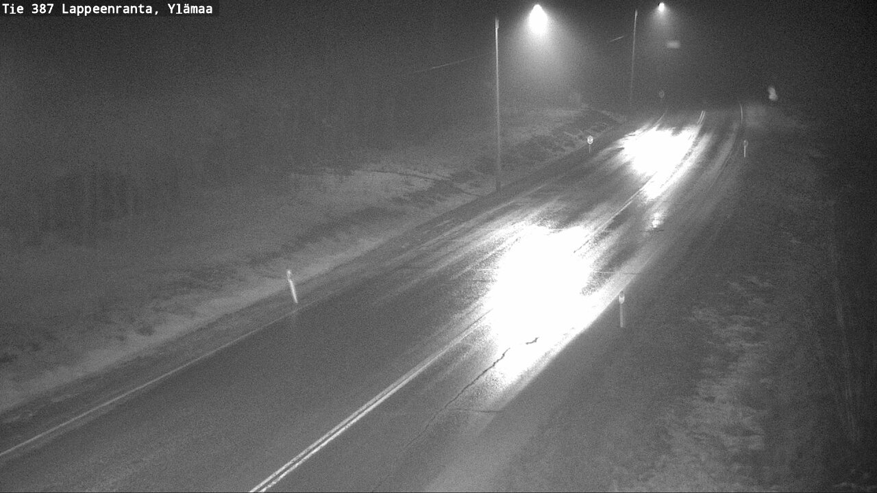 Weather Camera Image Road 387 Lappeenranta, Ylämaa, Lappeenranta, Etelä-Karjala