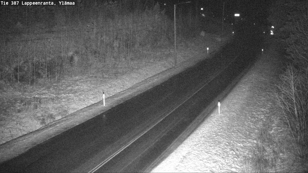 Weather Camera Image Väg 387 Villmarstrand, Ylämaa, Lappeenranta, Etelä-Karjala