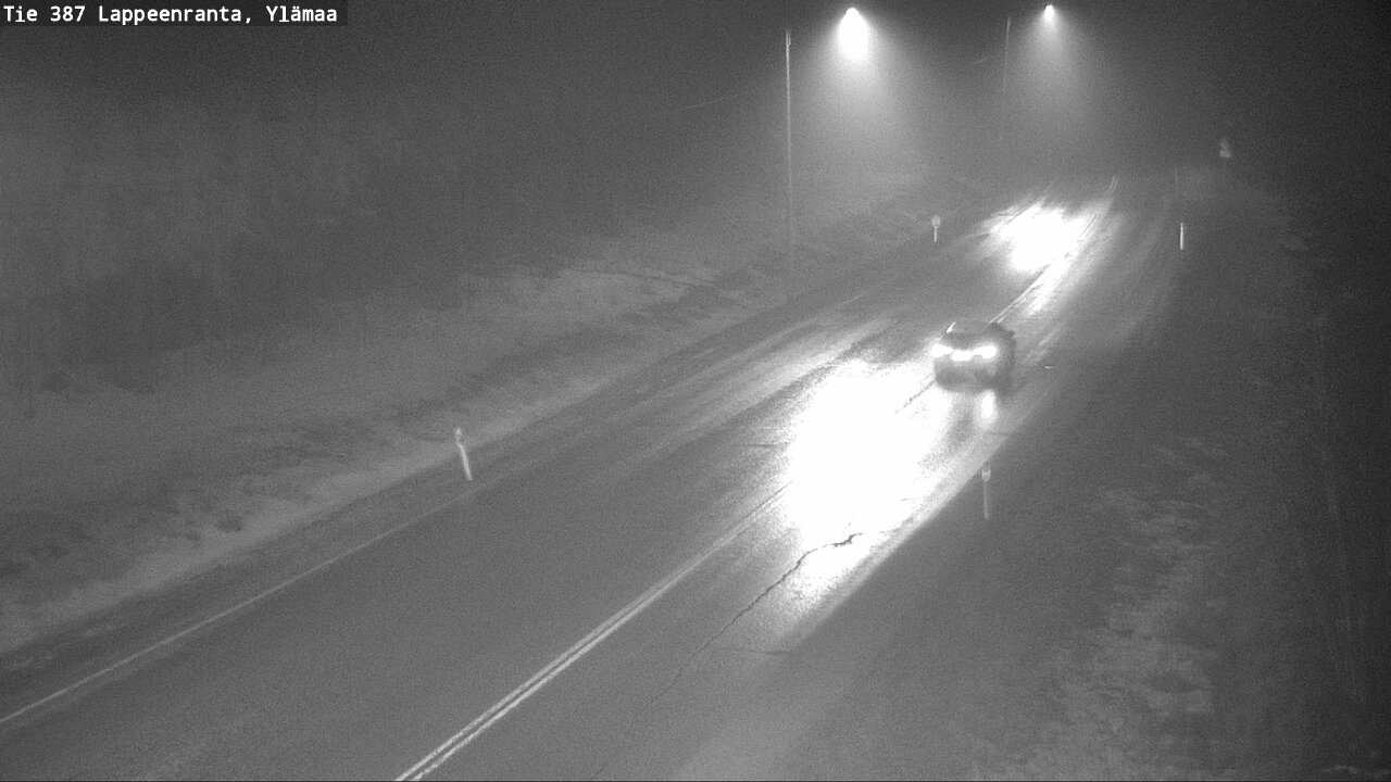 Weather Camera Image Road 387 Lappeenranta, Ylämaa, Lappeenranta, Etelä-Karjala