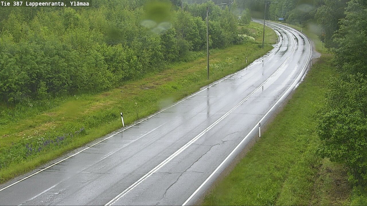 Weather Camera Image Road 387 Lappeenranta, Ylämaa, Lappeenranta, Etelä-Karjala