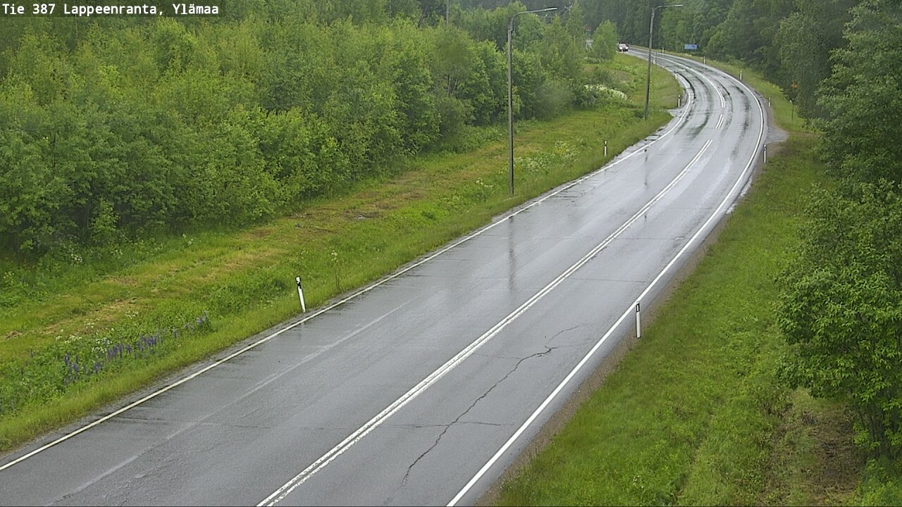 Weather Camera Image Road 387 Lappeenranta, Ylämaa, Lappeenranta, Etelä-Karjala