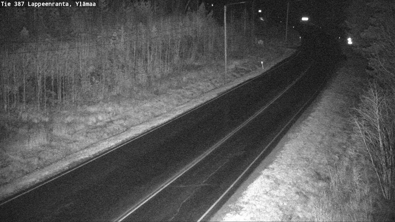 Weather Camera Image Road 387 Lappeenranta, Ylämaa, Lappeenranta, Etelä-Karjala