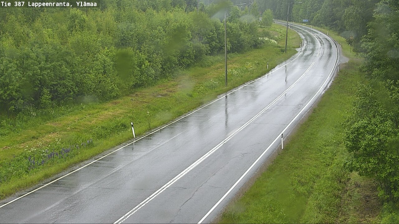 Weather Camera Image Road 387 Lappeenranta, Ylämaa, Lappeenranta, Etelä-Karjala