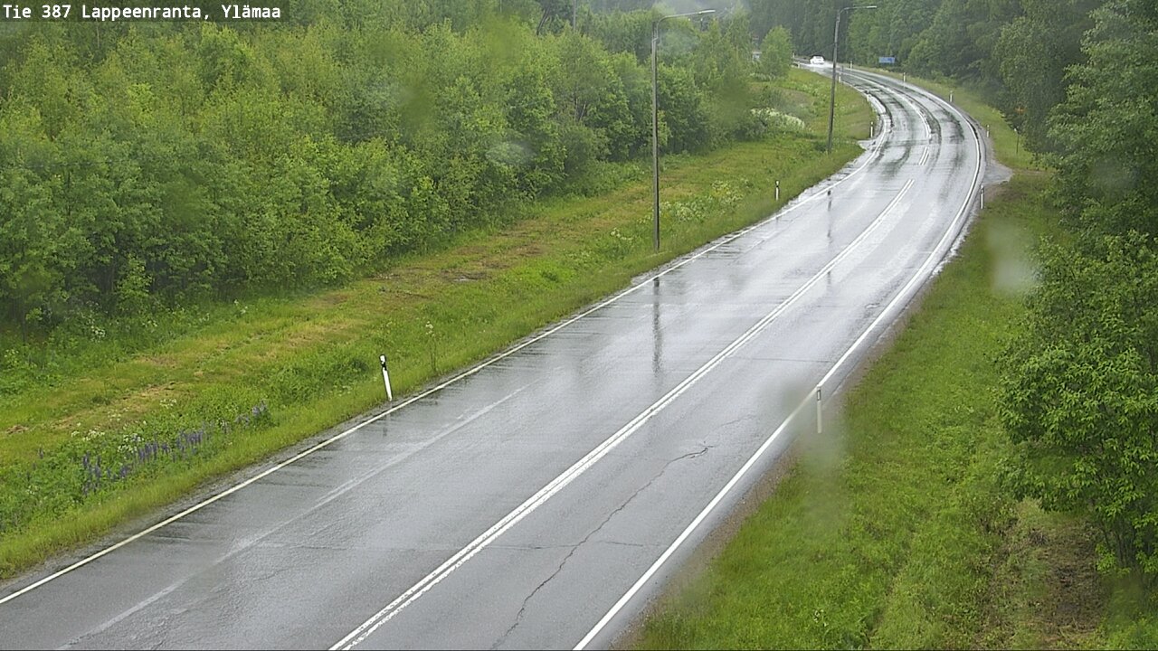 Weather Camera Image Road 387 Lappeenranta, Ylämaa, Lappeenranta, Etelä-Karjala