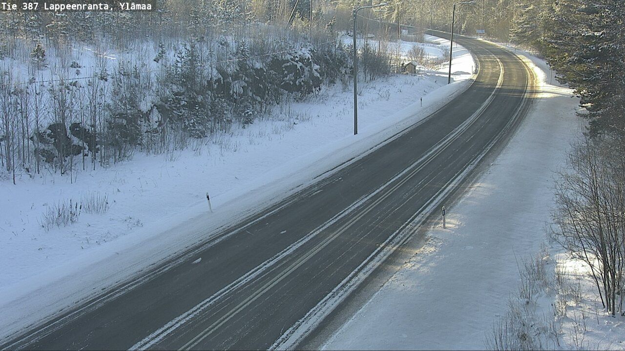 Weather Camera Image Road 387 Lappeenranta, Ylämaa, Lappeenranta, Etelä-Karjala