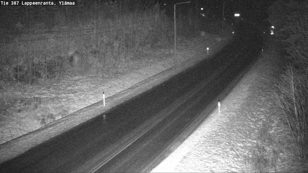 Weather Camera Image Väg 387 Villmarstrand, Ylämaa, Lappeenranta, Etelä-Karjala