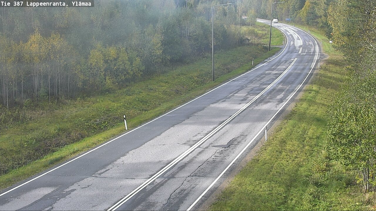 Weather Camera Image Road 387 Lappeenranta, Ylämaa, Lappeenranta, Etelä-Karjala