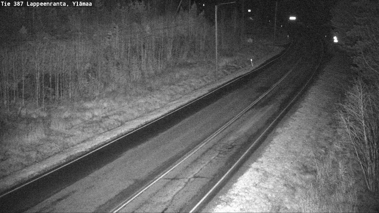 Weather Camera Image Väg 387 Villmarstrand, Ylämaa, Lappeenranta, Etelä-Karjala