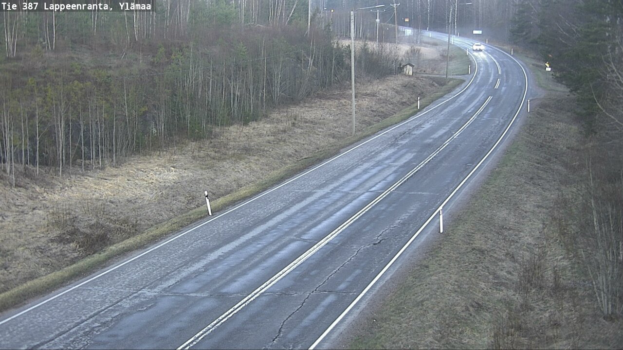 Weather Camera Image Väg 387 Villmarstrand, Ylämaa, Lappeenranta, Etelä-Karjala
