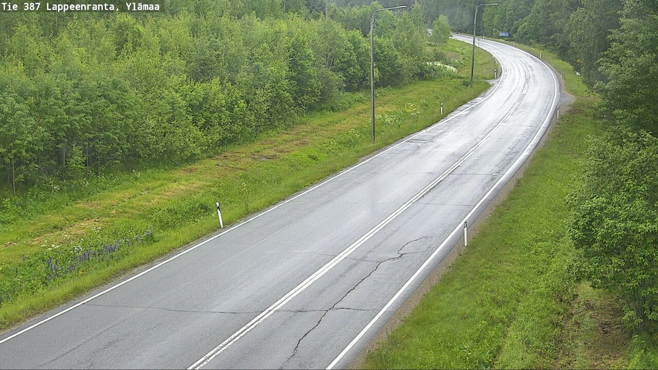 Weather Camera Image Road 387 Lappeenranta, Ylämaa, Lappeenranta, Etelä-Karjala