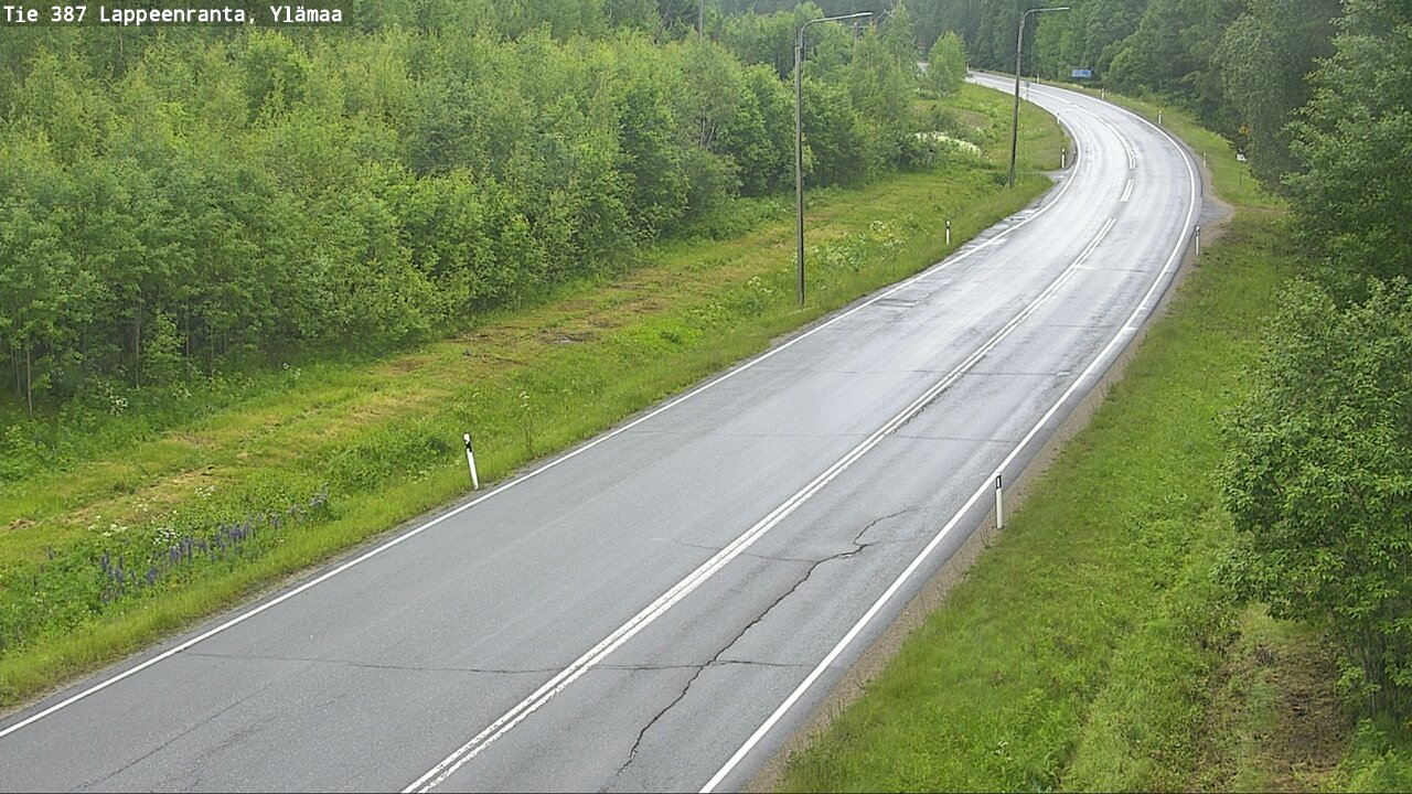 Weather Camera Image Road 387 Lappeenranta, Ylämaa, Lappeenranta, Etelä-Karjala
