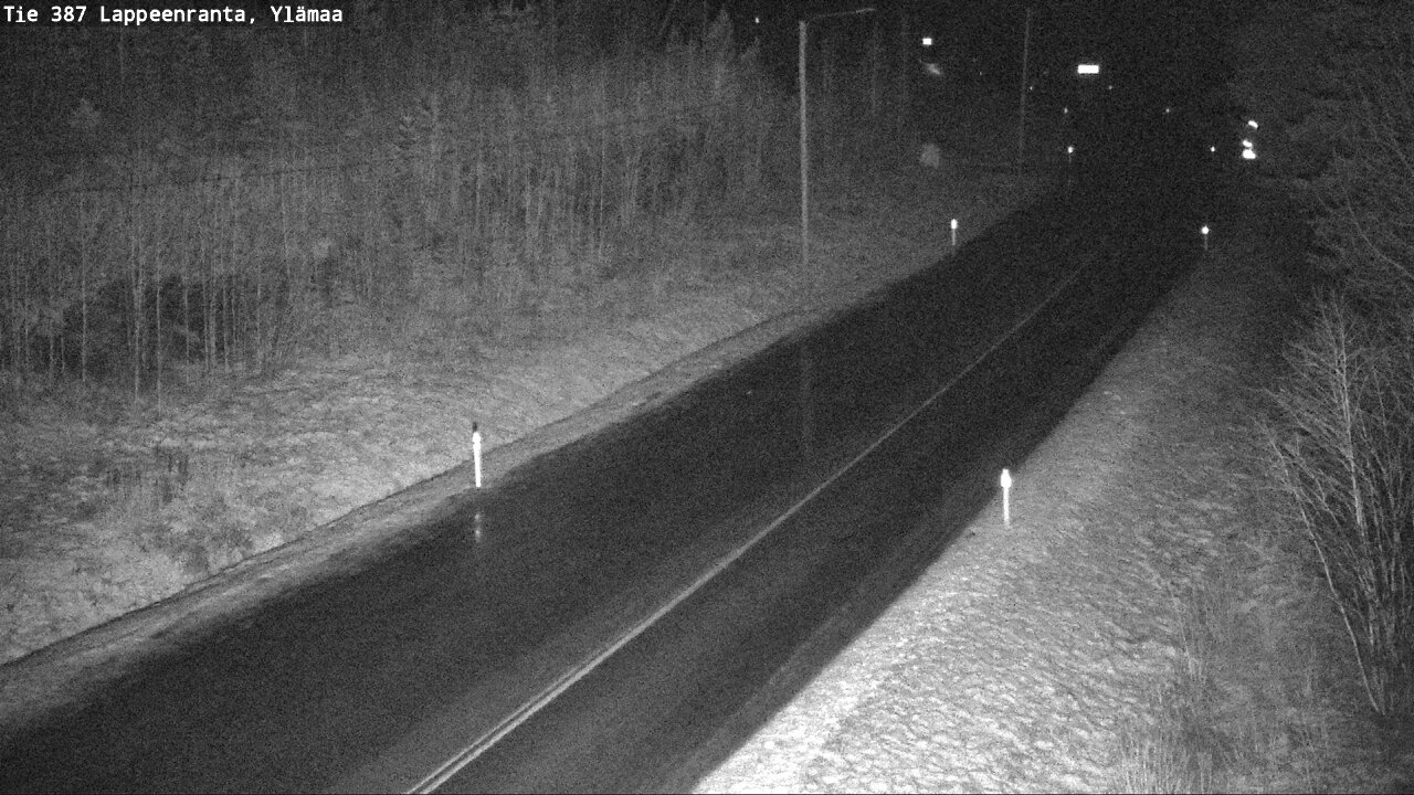 Weather Camera Image Väg 387 Villmarstrand, Ylämaa, Lappeenranta, Etelä-Karjala