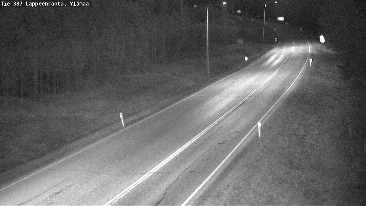 Weather Camera Image Väg 387 Villmarstrand, Ylämaa, Lappeenranta, Etelä-Karjala