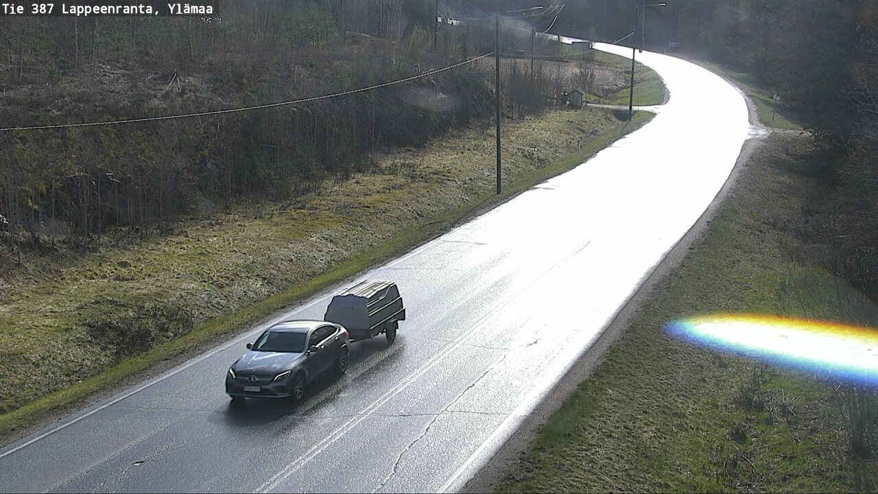 Weather Camera Image Road 387 Lappeenranta, Ylämaa, Lappeenranta, Etelä-Karjala