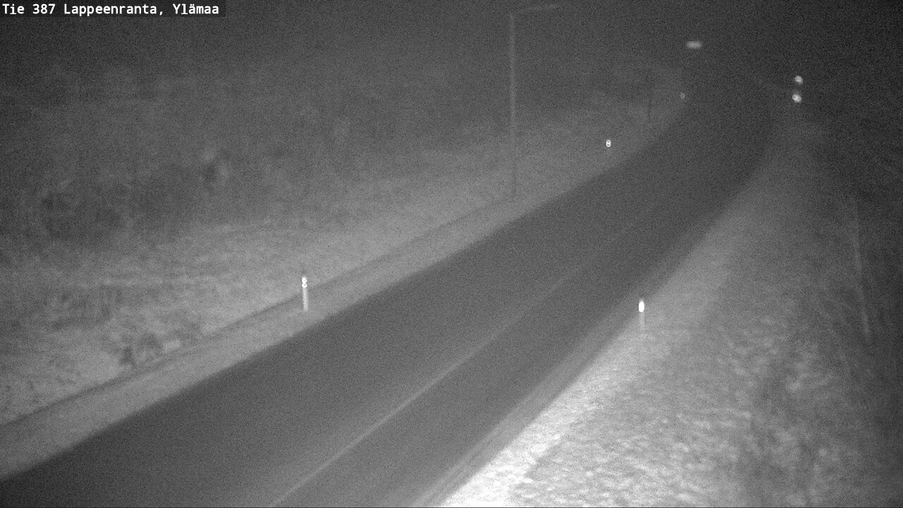 Weather Camera Image Väg 387 Villmarstrand, Ylämaa, Lappeenranta, Etelä-Karjala