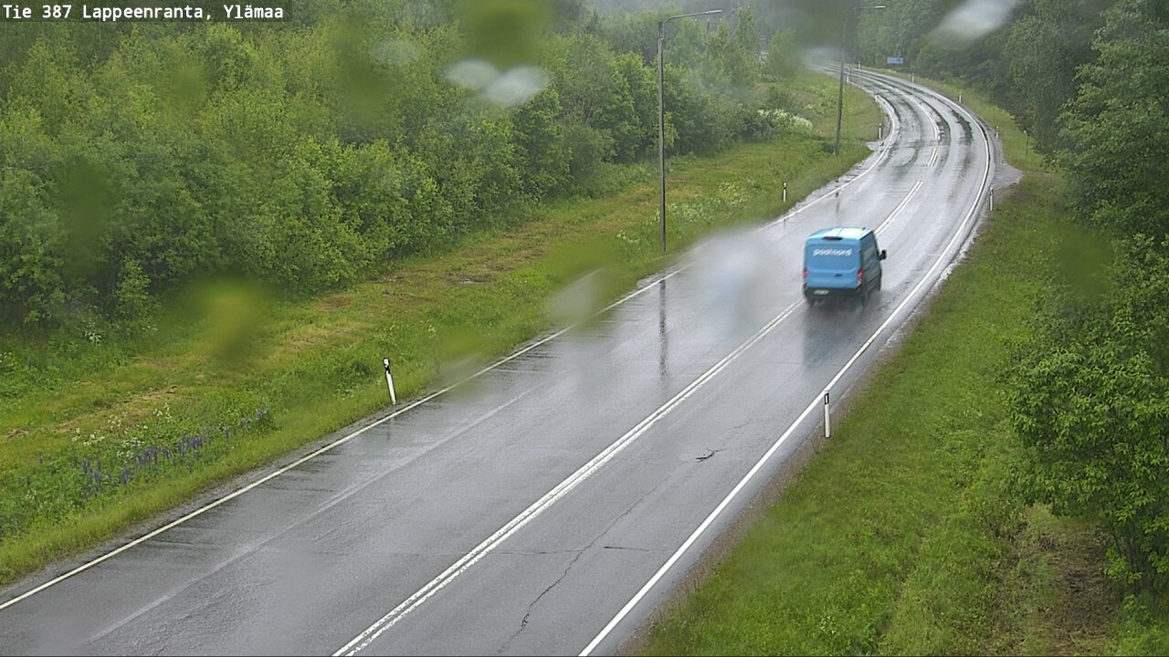 Weather Camera Image Road 387 Lappeenranta, Ylämaa, Lappeenranta, Etelä-Karjala