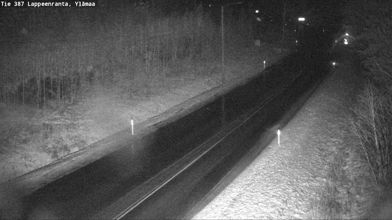 Weather Camera Image Väg 387 Villmarstrand, Ylämaa, Lappeenranta, Etelä-Karjala