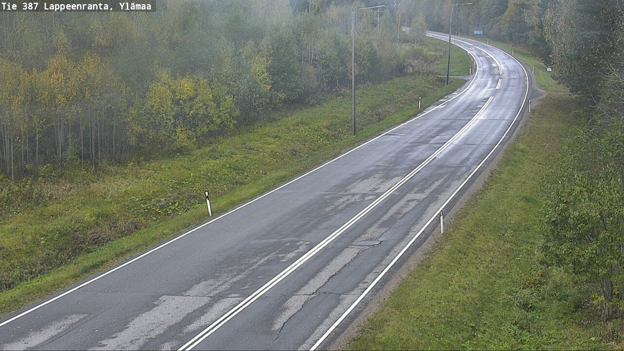 Weather Camera Image Road 387 Lappeenranta, Ylämaa, Lappeenranta, Etelä-Karjala