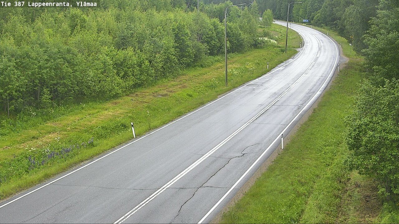 Weather Camera Image Road 387 Lappeenranta, Ylämaa, Lappeenranta, Etelä-Karjala