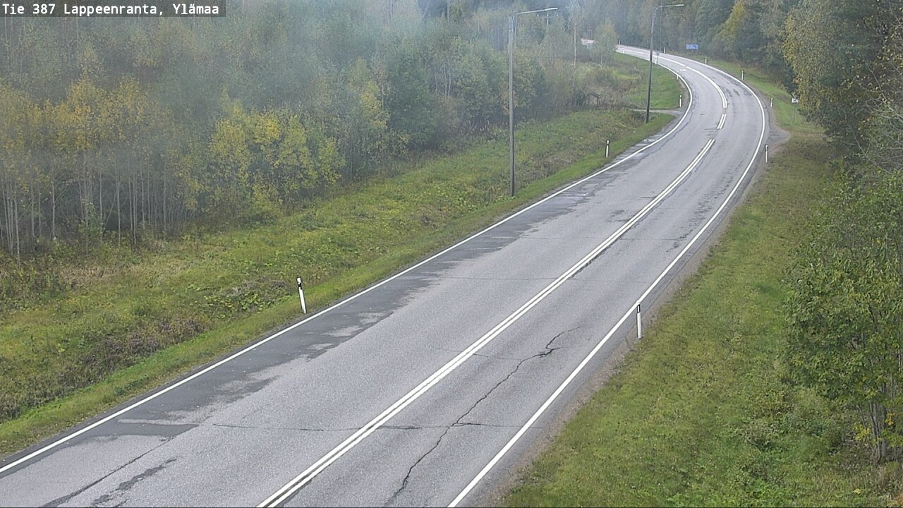 Weather Camera Image Road 387 Lappeenranta, Ylämaa, Lappeenranta, Etelä-Karjala