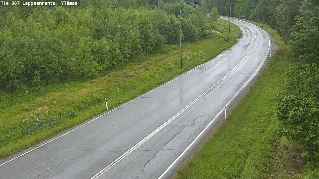 Weather Camera Image Road 387 Lappeenranta, Ylämaa, Lappeenranta, Etelä-Karjala