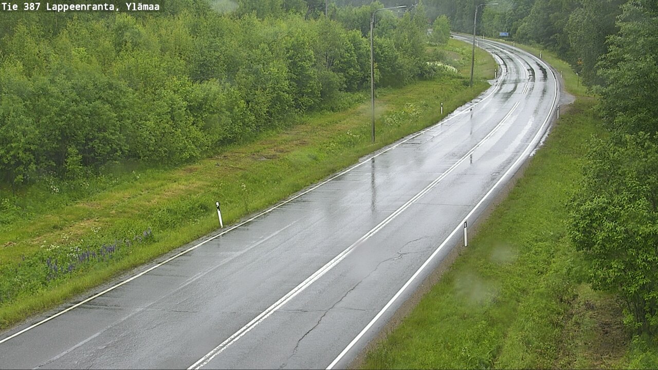 Weather Camera Image Road 387 Lappeenranta, Ylämaa, Lappeenranta, Etelä-Karjala