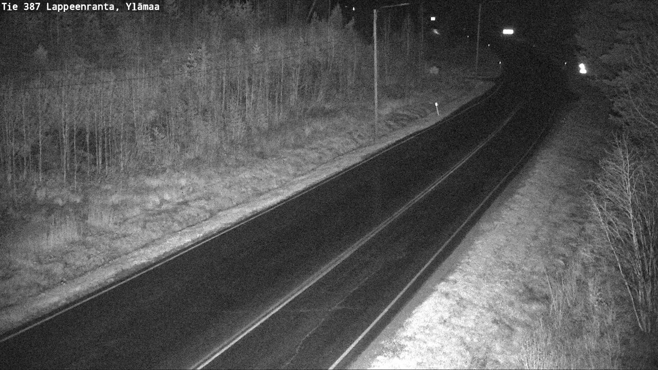 Weather Camera Image Road 387 Lappeenranta, Ylämaa, Lappeenranta, Etelä-Karjala