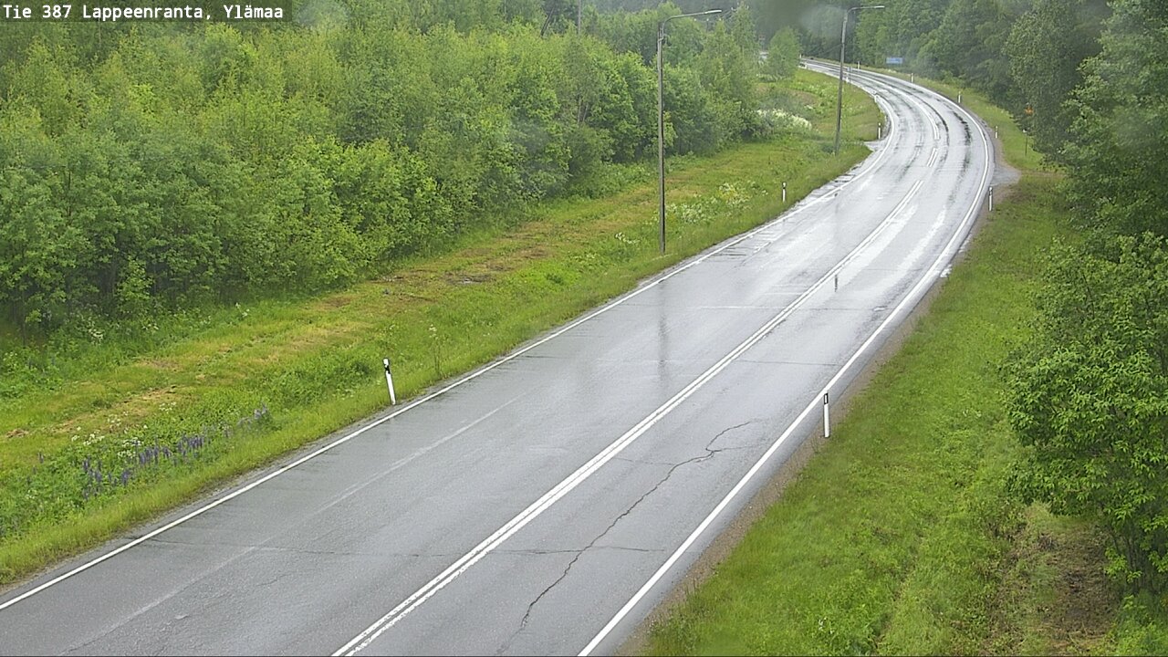Weather Camera Image Road 387 Lappeenranta, Ylämaa, Lappeenranta, Etelä-Karjala