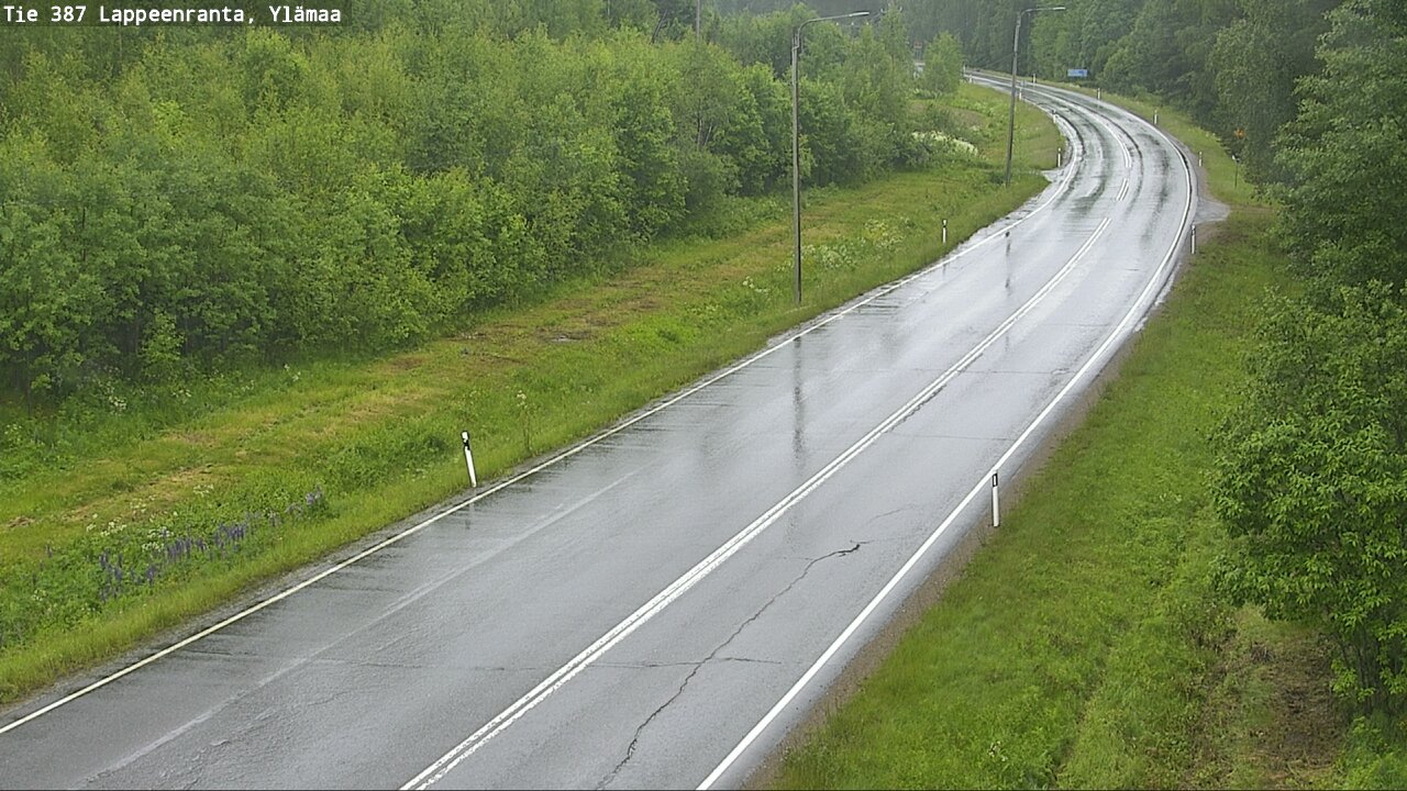 Weather Camera Image Road 387 Lappeenranta, Ylämaa, Lappeenranta, Etelä-Karjala