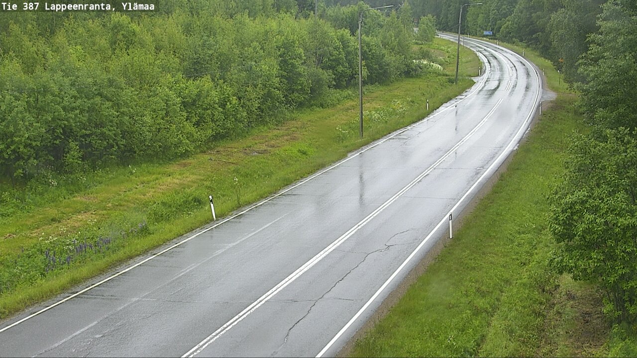 Weather Camera Image Road 387 Lappeenranta, Ylämaa, Lappeenranta, Etelä-Karjala