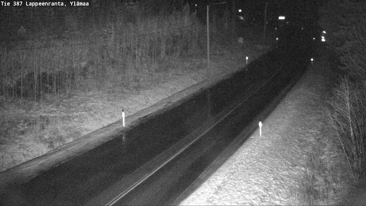 Weather Camera Image Väg 387 Villmarstrand, Ylämaa, Lappeenranta, Etelä-Karjala