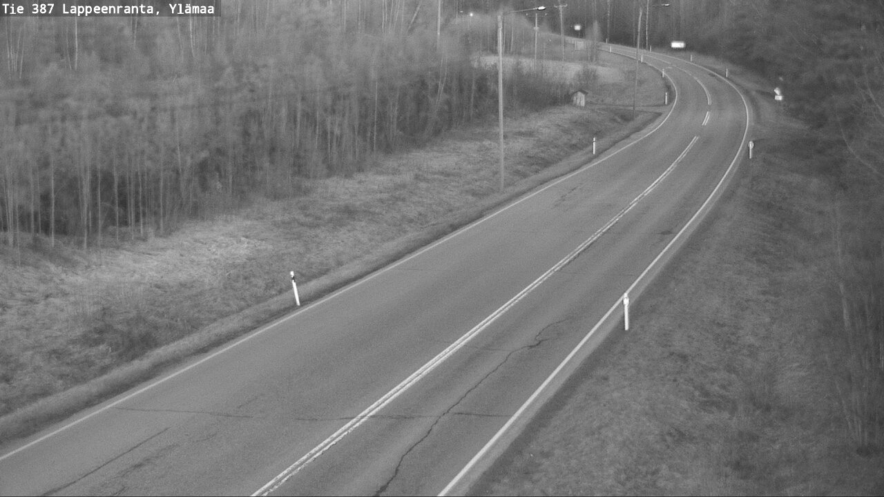 Weather Camera Image Road 387 Lappeenranta, Ylämaa, Lappeenranta, Etelä-Karjala