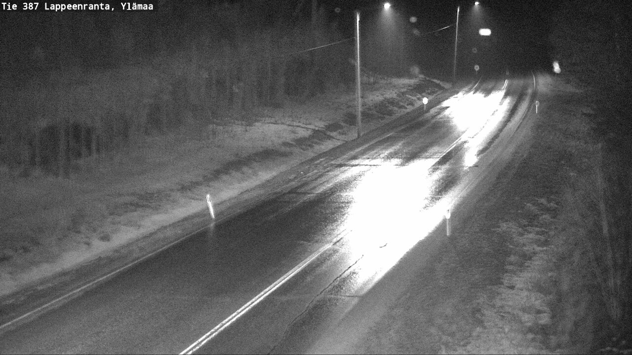 Weather Camera Image Road 387 Lappeenranta, Ylämaa, Lappeenranta, Etelä-Karjala