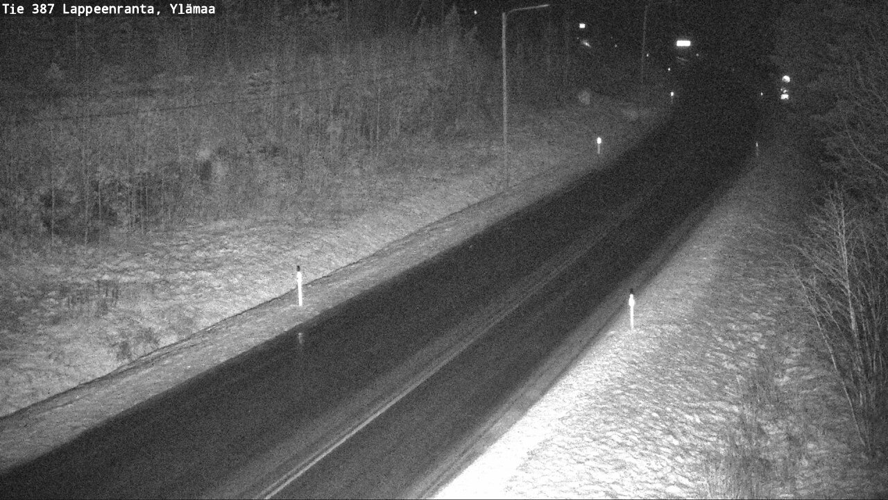 Weather Camera Image Väg 387 Villmarstrand, Ylämaa, Lappeenranta, Etelä-Karjala
