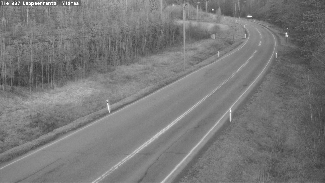 Weather Camera Image Road 387 Lappeenranta, Ylämaa, Lappeenranta, Etelä-Karjala